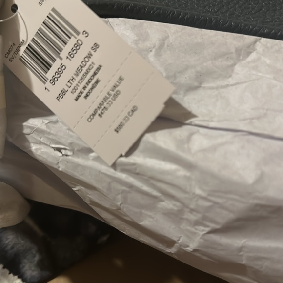 Coach Meadow pebble blue shoulder bag NWT - Picture 5 of 8